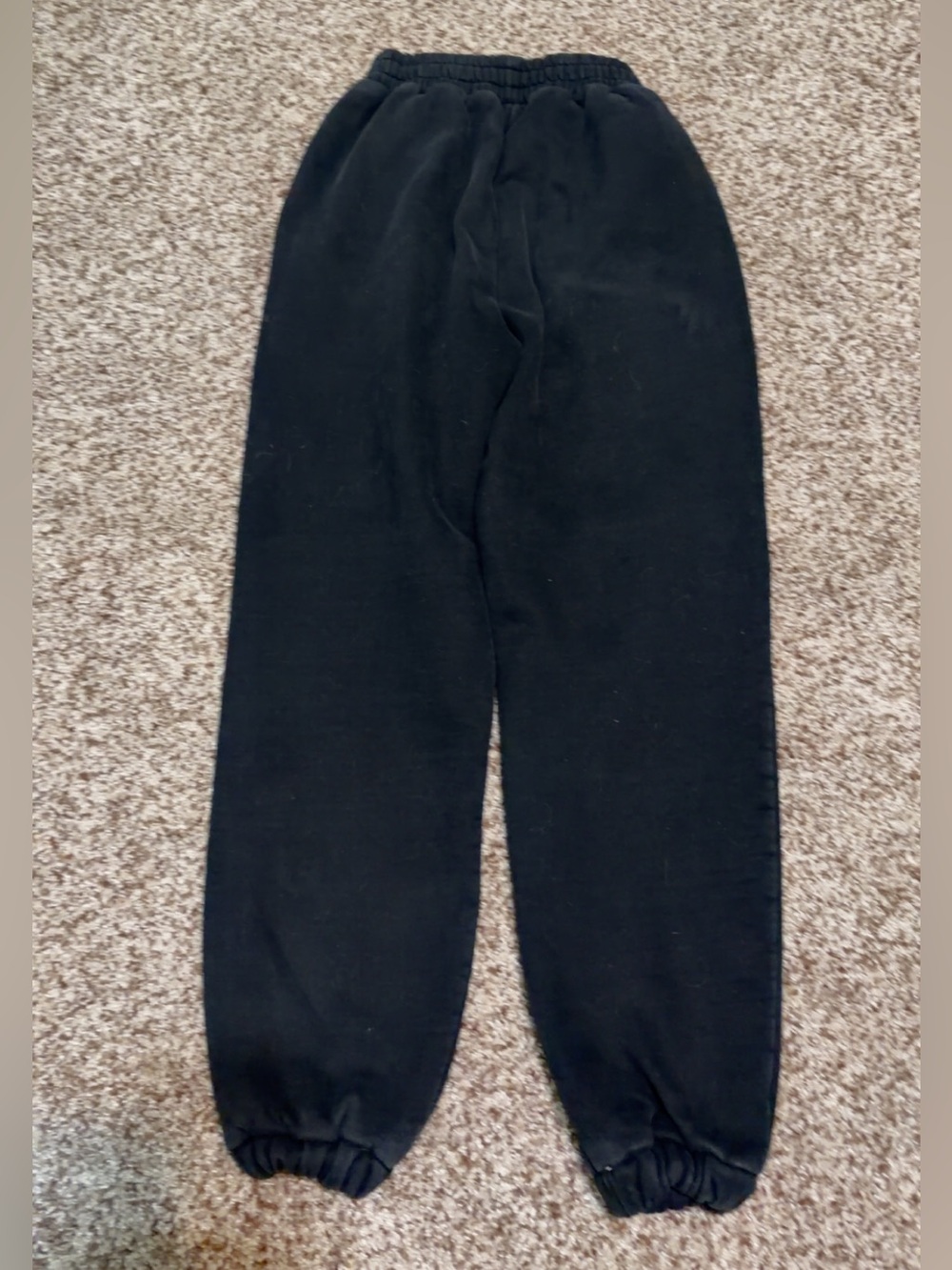 Men’s Comfrt Black Sweatpants - Picture 2 of 2